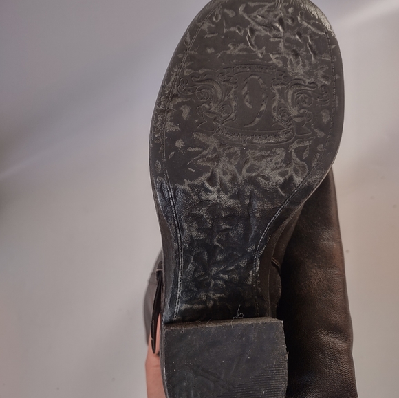 Sold on M Vintage 9 west tall dark brown boots 6.5 - Picture 9 of 9